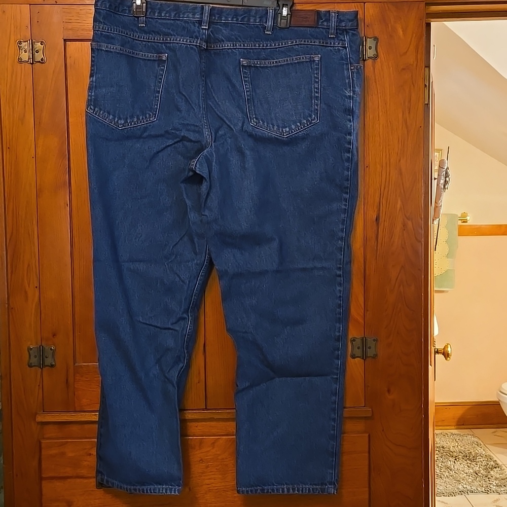 LL Bean Natural Fit 46x32 Mens Jeans - Picture 6 of 7